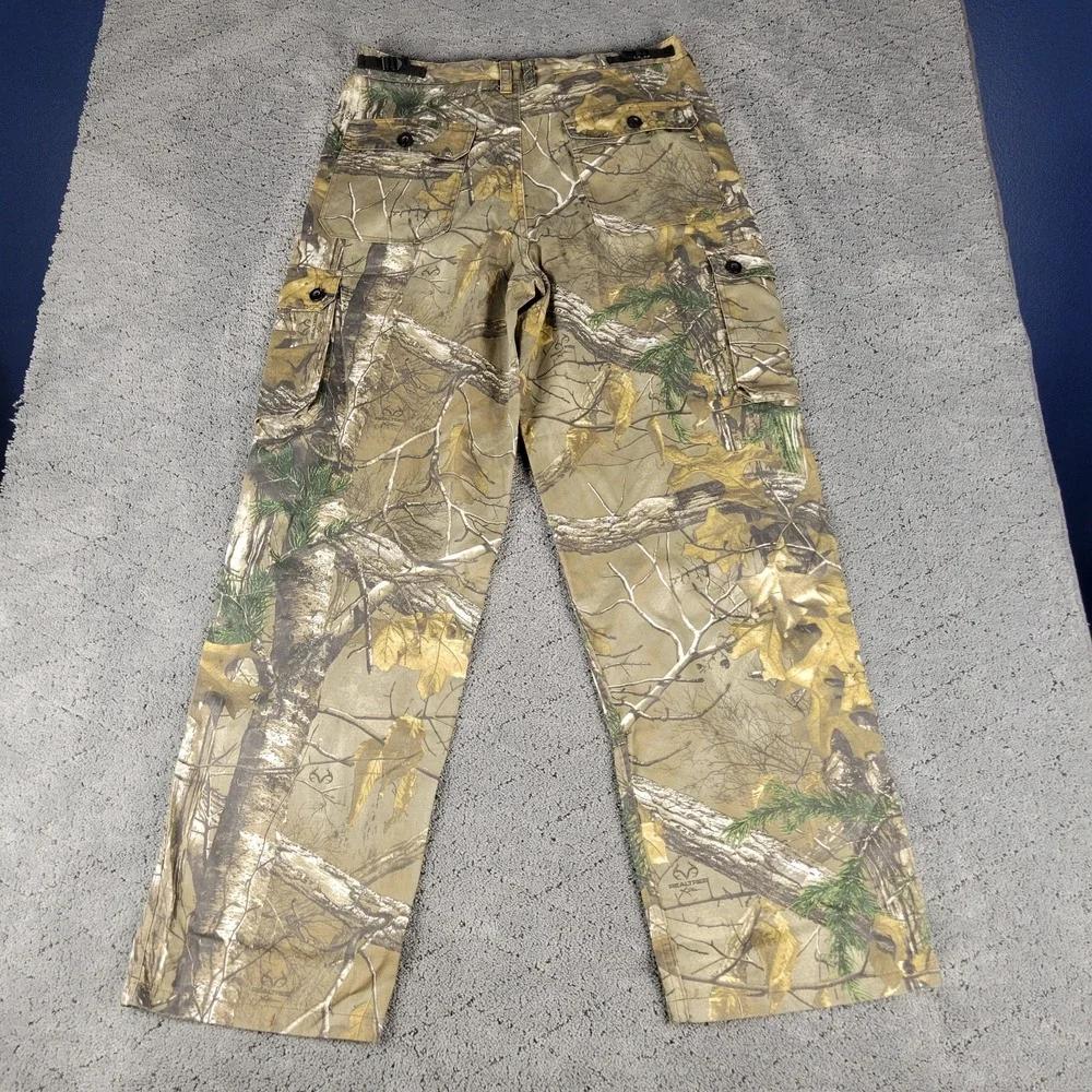 Walls Legend Camo Pants Mens M Cargo Double Knee Realtree Xtra Hunting Outdoors